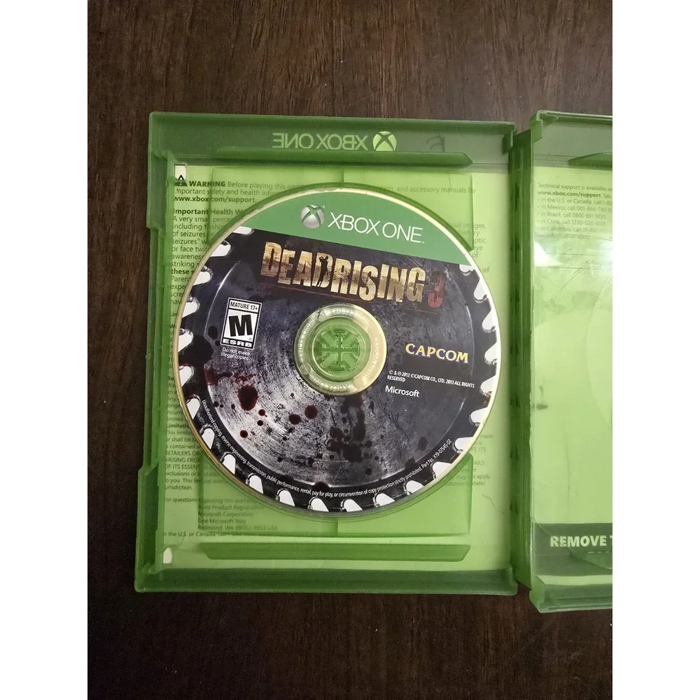 Dead Rising 3 (2013) - Microsoft XBox One - Action Adventure Zombie Video Game